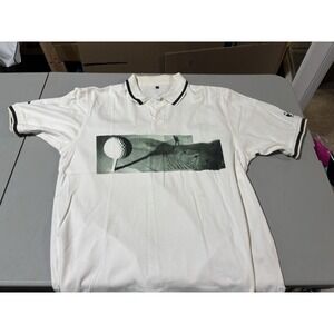 Vtg Ashworth Golf Polo Grandpa XL